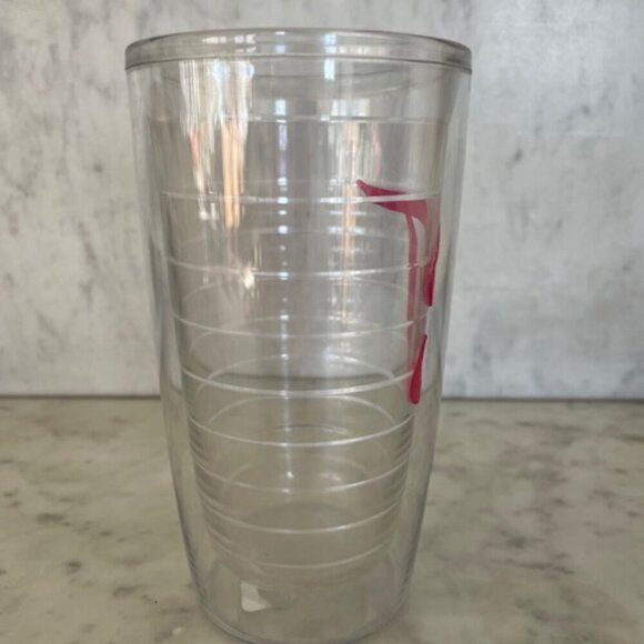 TERVIS T Pink Monogram Insulated Tumbler 16 ounce - Picture 5 of 11